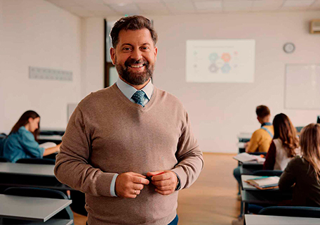 Profesor de Biología y Geología  (Flou)